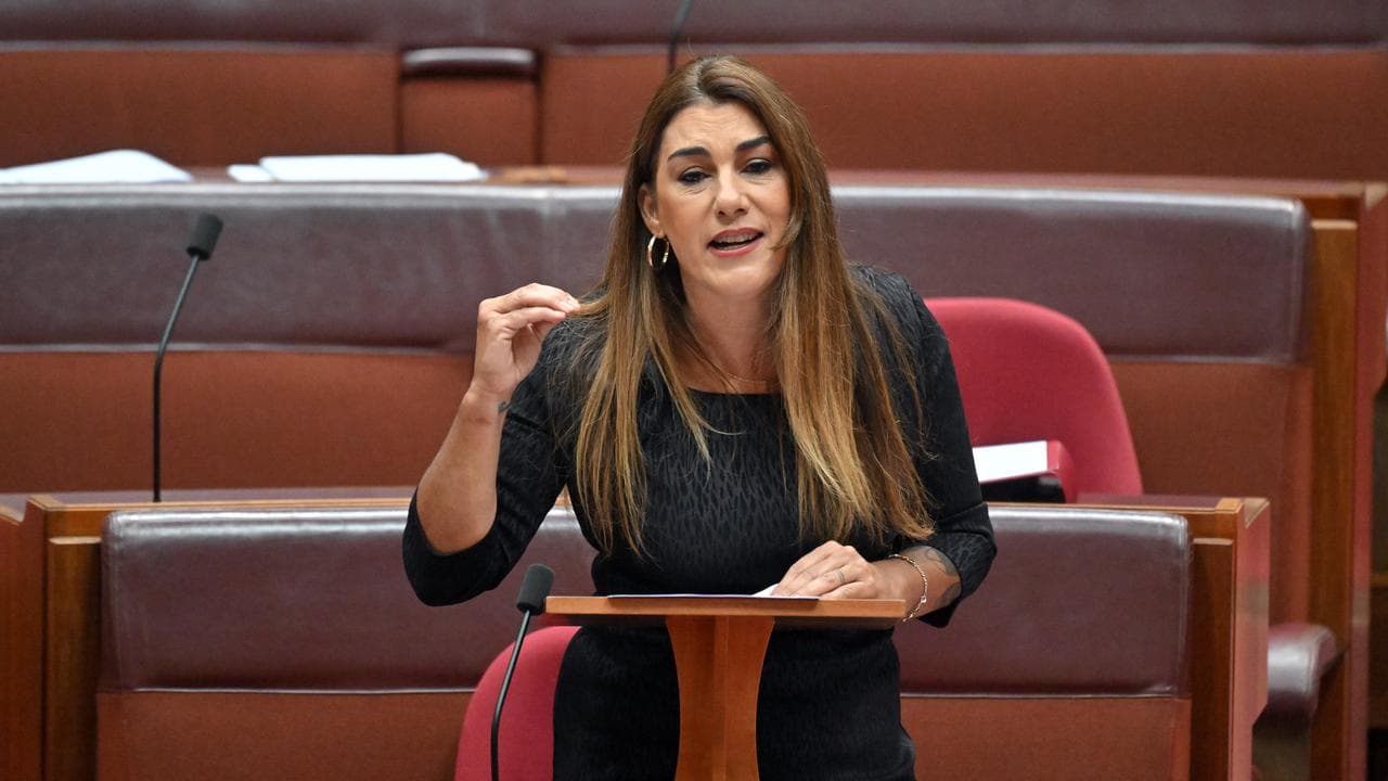 Independent senator Lidia Thorpe