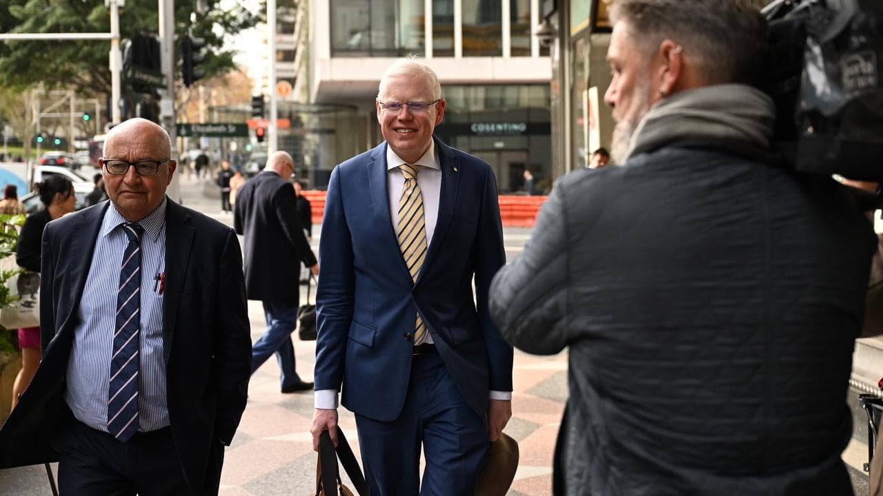 Gareth Ward arrives at court