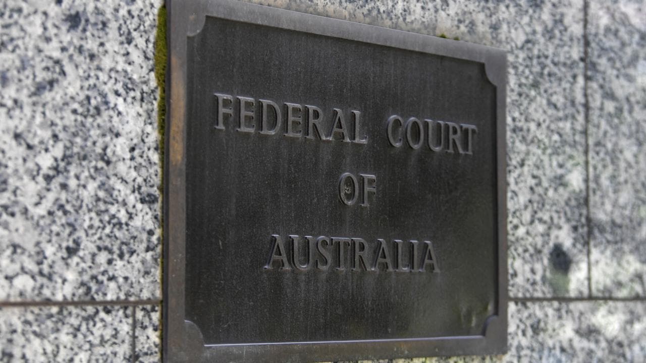 Signage for the Federal Court (file image)