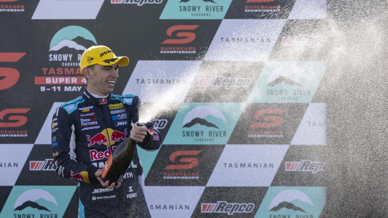 Broc Feeney who has won race