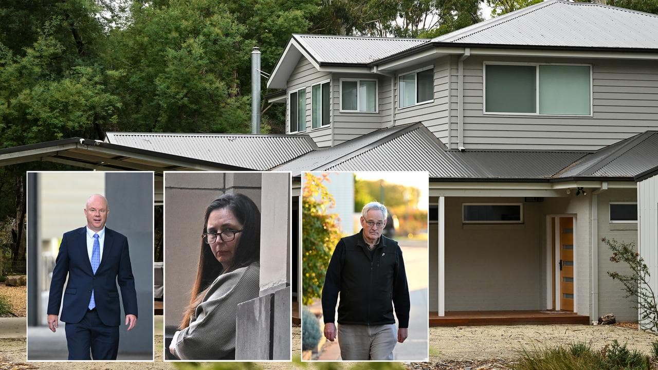 The house were the lunch was held (file image)