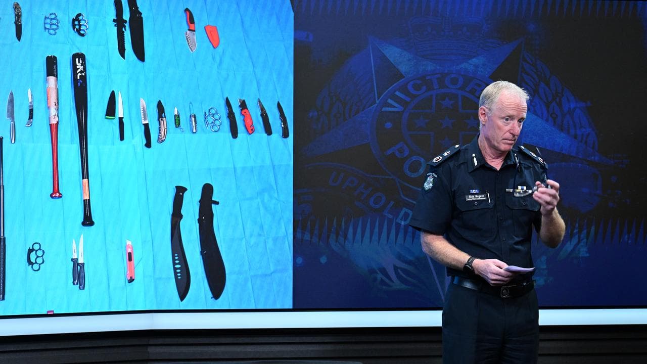 Victoria Police Acting Chief Commissioner Rick Nugent