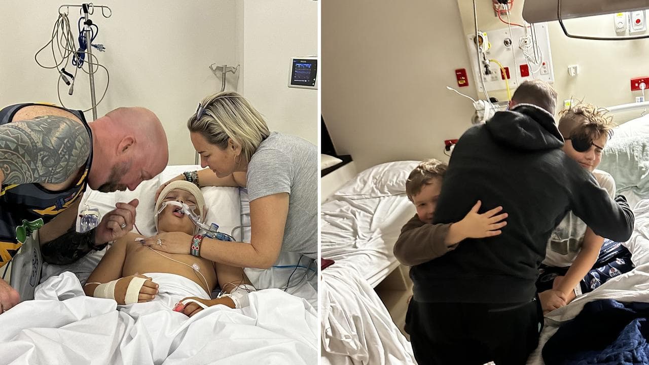 Gavin Boldt and his parents