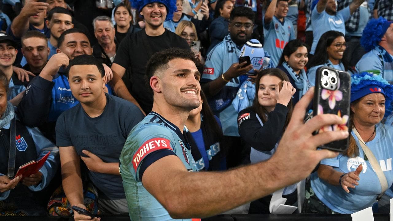 Nathan Cleary of the Blues c