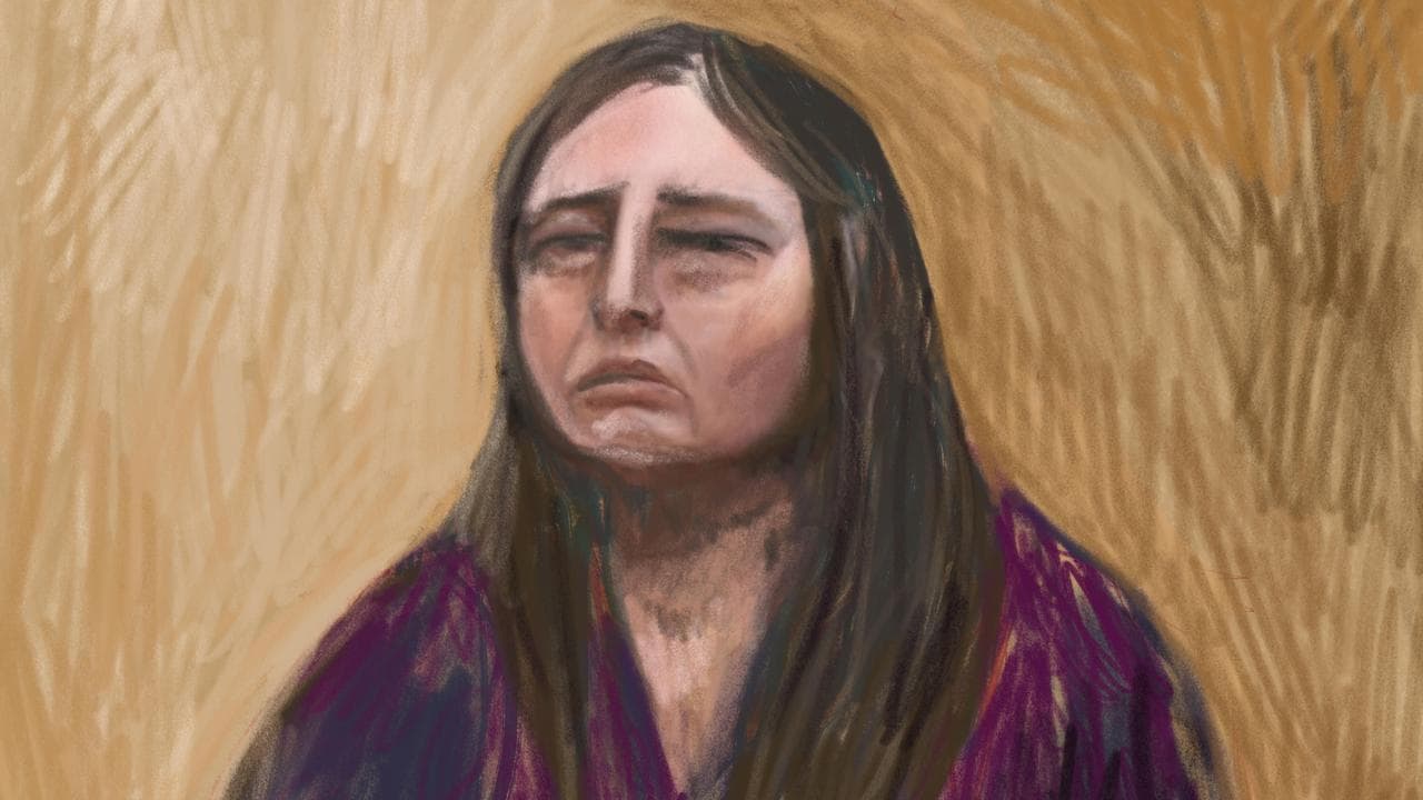 A court sketch of Erin Paterson (file image)