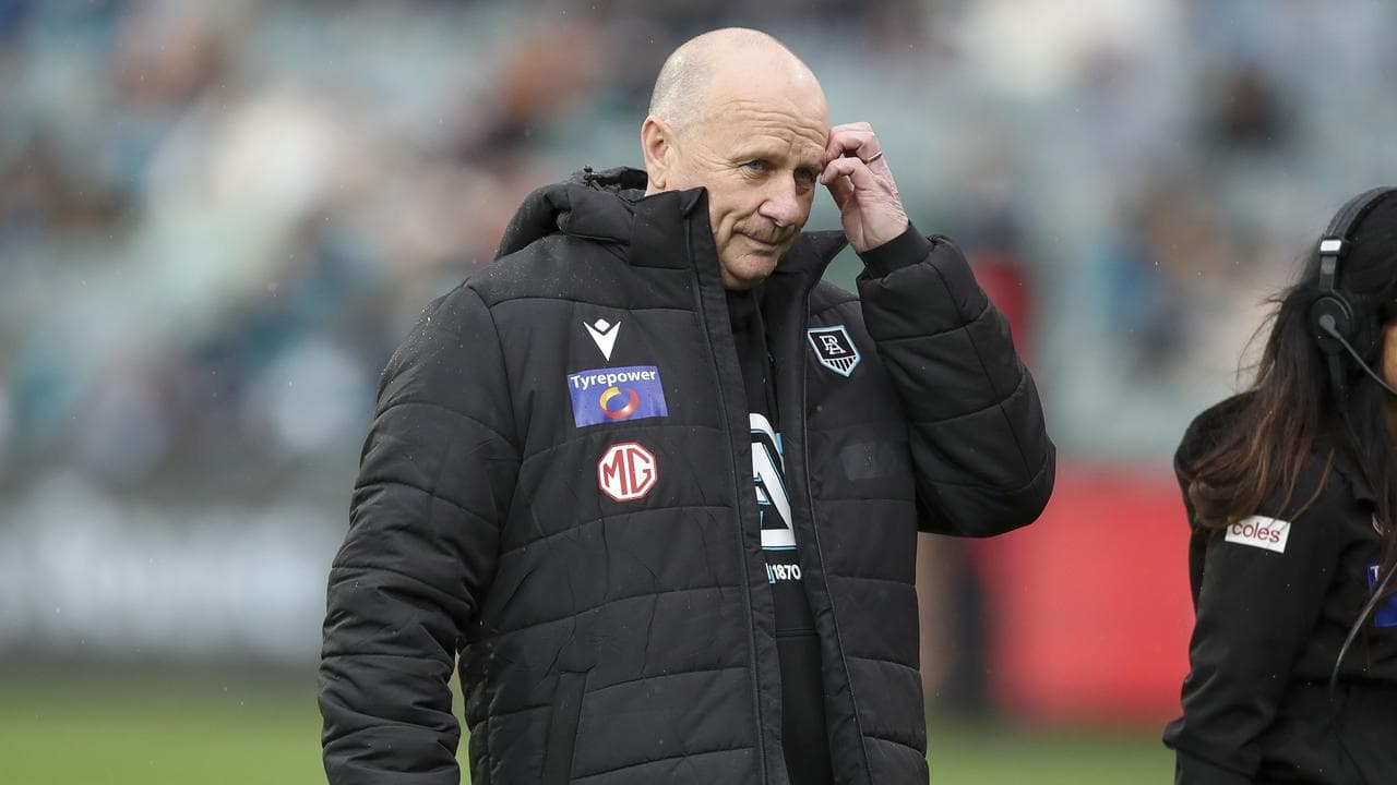 Port Adelaide coach Ken Hinkley