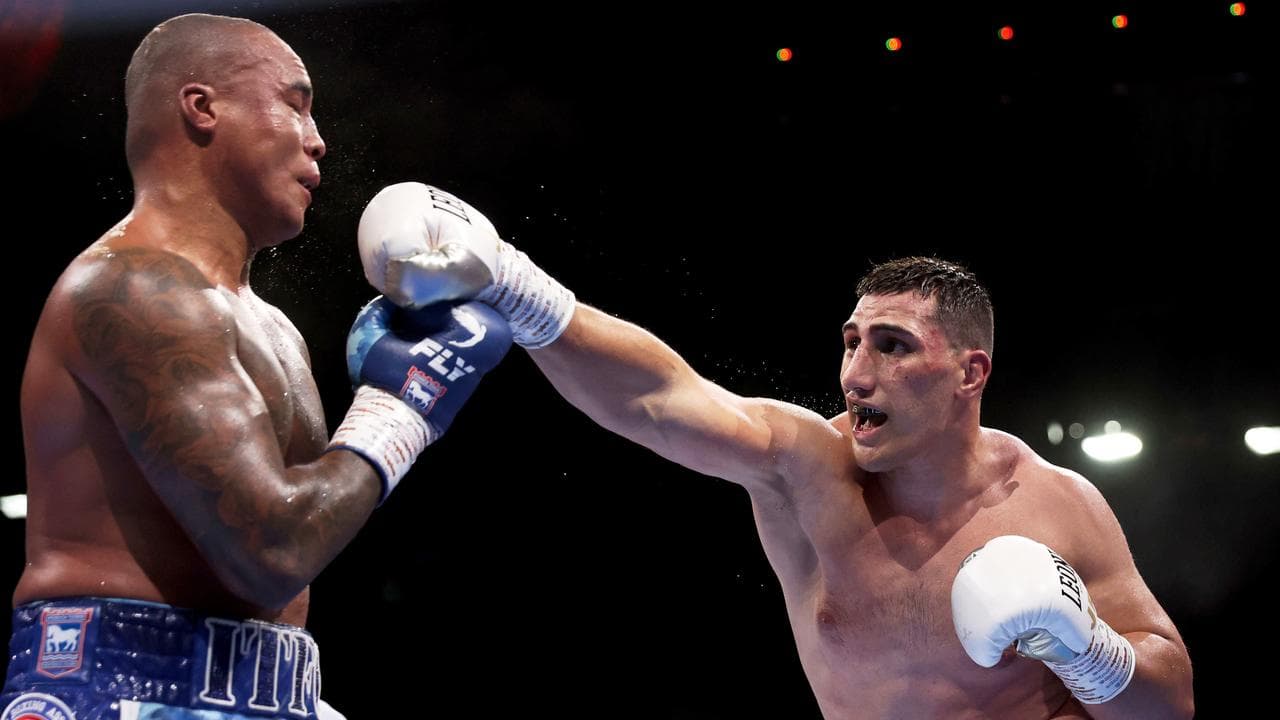 (L-R) Fabio Wardley and Justis Huni.