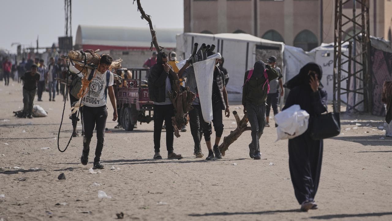 Displaced Palestinians