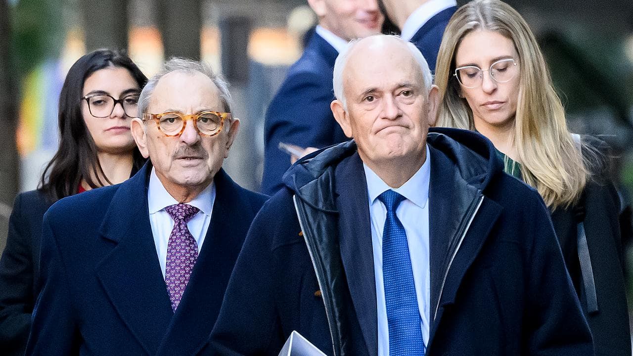 Executive Council of Australian Jewry's Robert Goot and Peter Wertheim