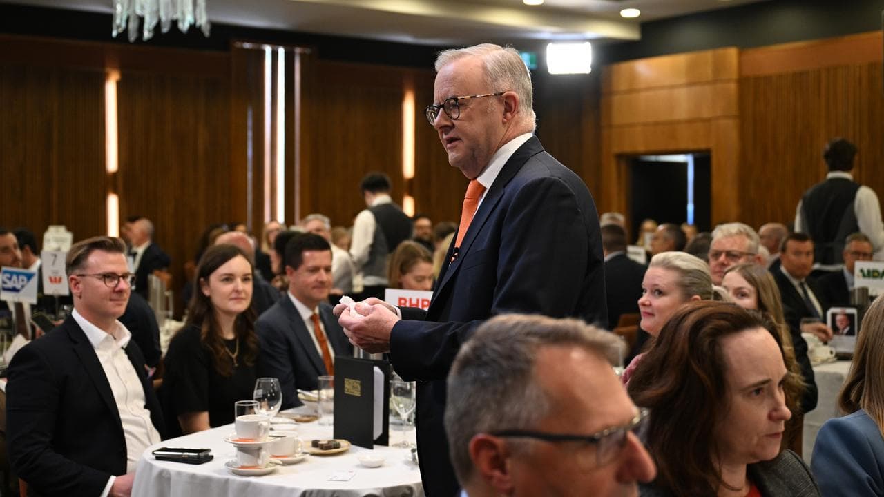 Prime Minister Anthony Albanese at the National Press Club