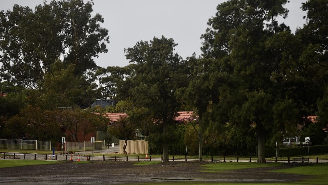 Fields soaked with sewage