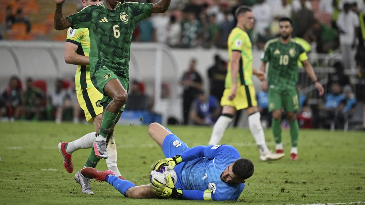 Australian goalkeeper Mathew Ryan