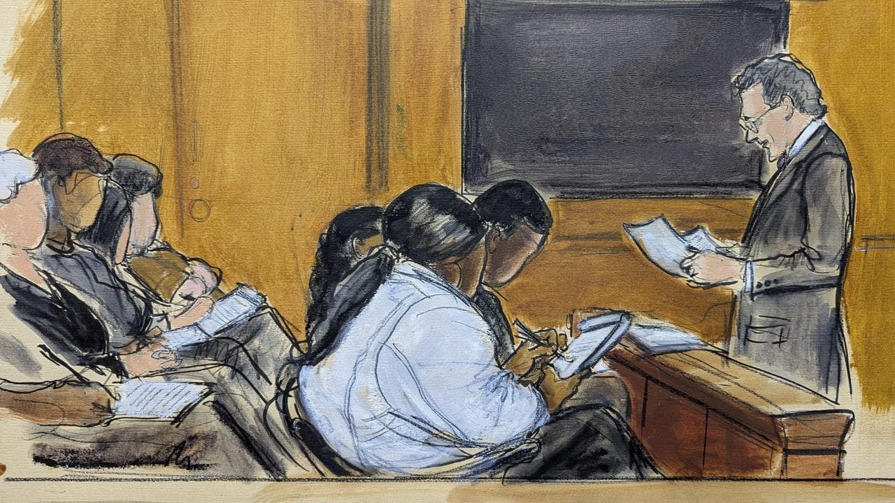 The jury in the Harvey Weinstein sexual misconduct case listens