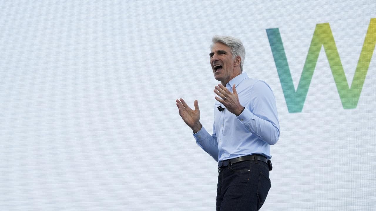 Apple campus in Cupertino, California