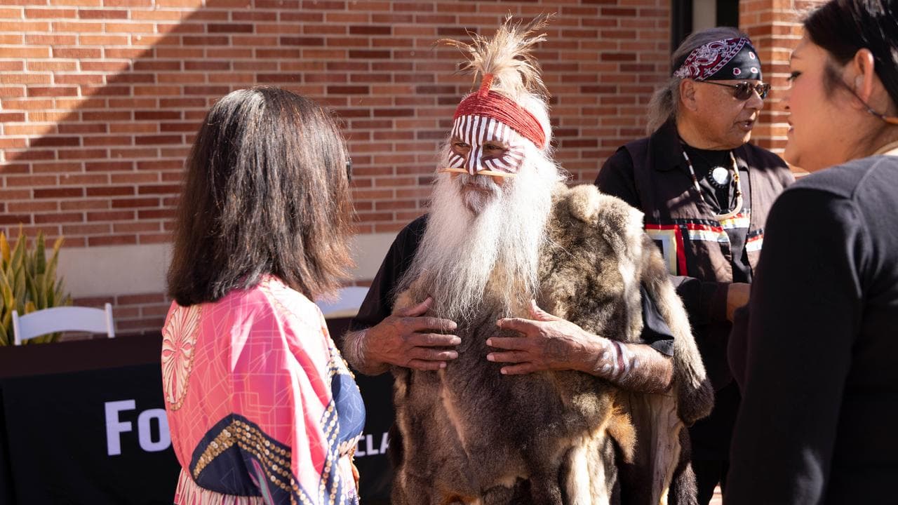 File photo of Uncle Major Moogy Sumner AM