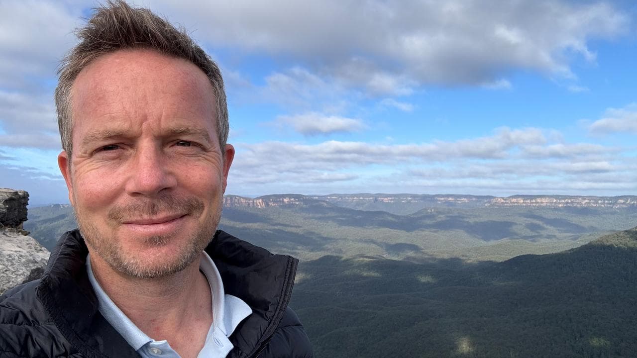 Dr Simon Bradshaw in the Blue Mountains