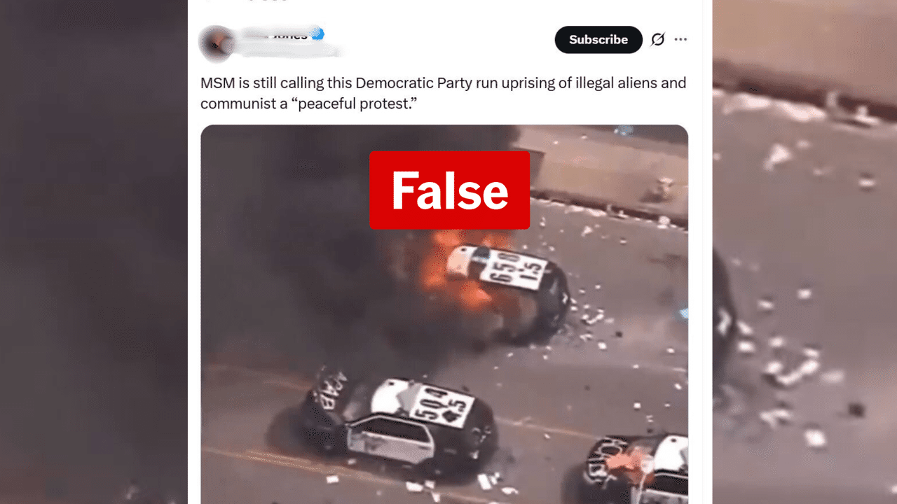 Screenshot of an X post