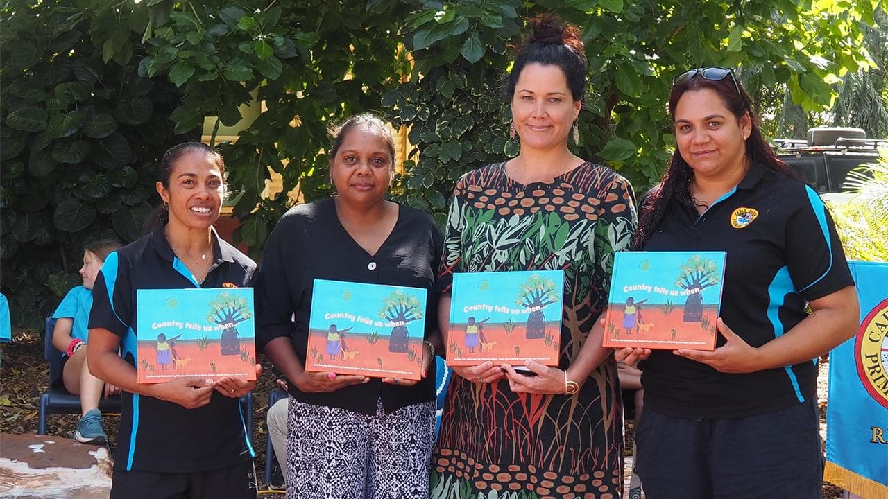 Dalisa Pigram-Ross, Mary Dunn, Sheree Ford and Tsheena Cooper