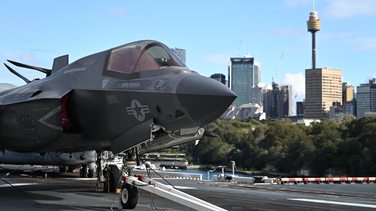 F-35B Lightning II fighter jet