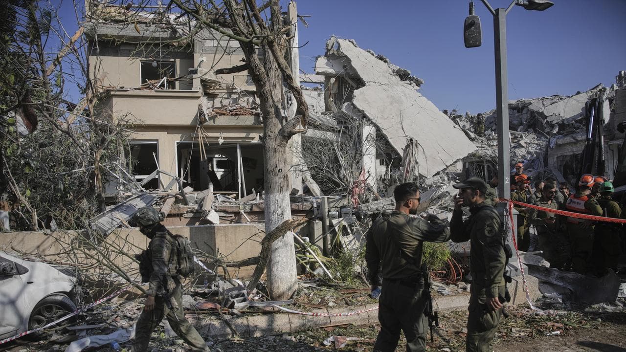 Iarn missile strike in Rishon Lezion, Israel