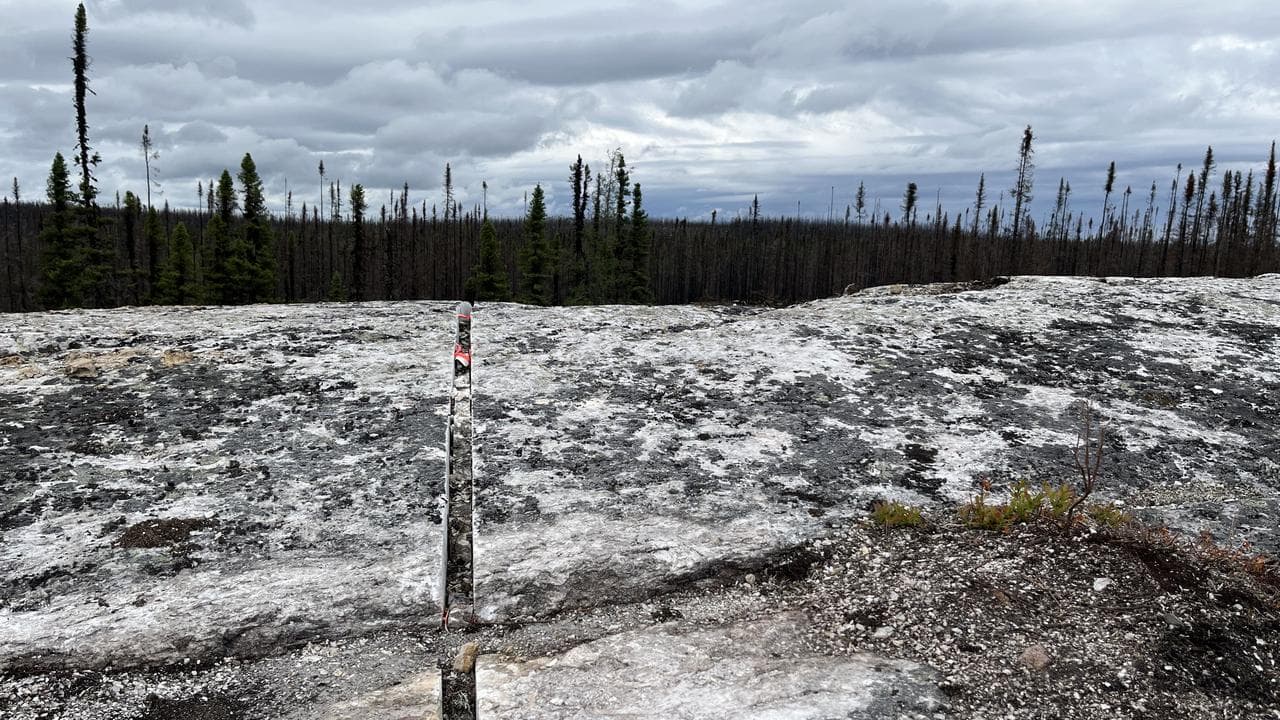 A hard-rock lithium discovery (file)