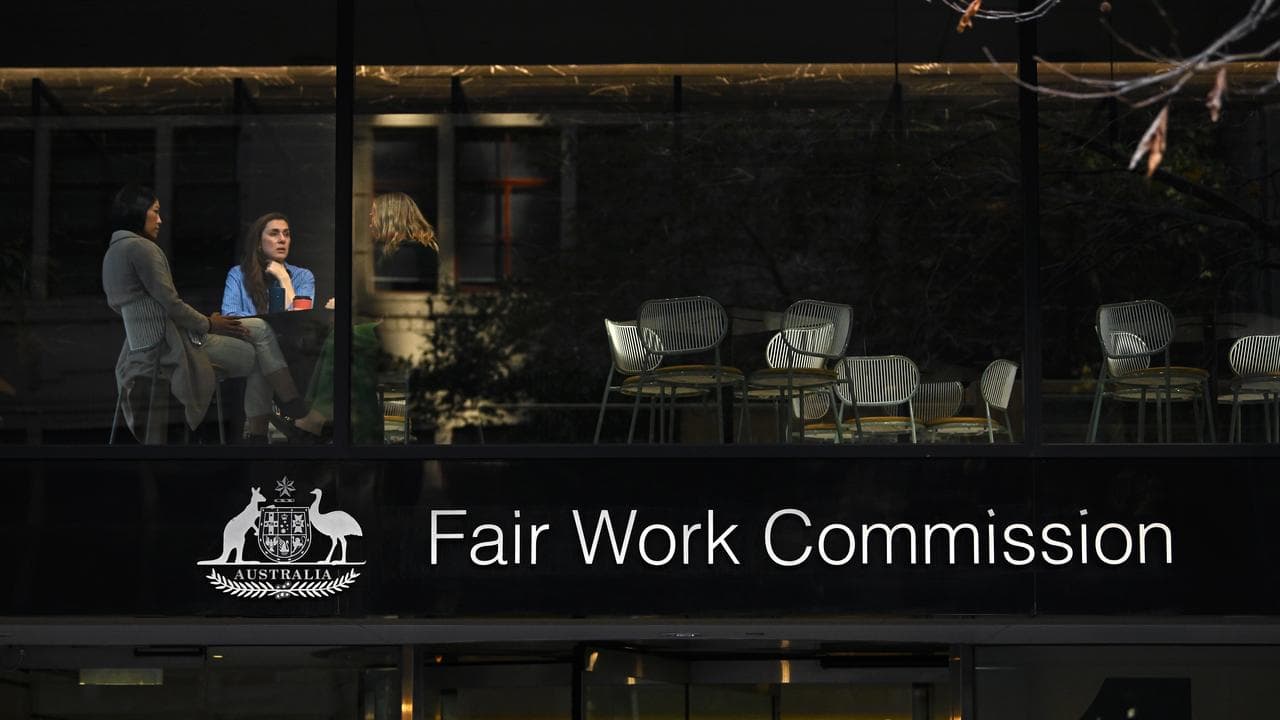 Signage at the Fair Work Commission