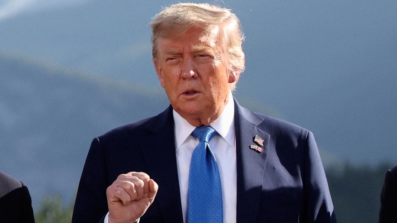 US President Donald Trump