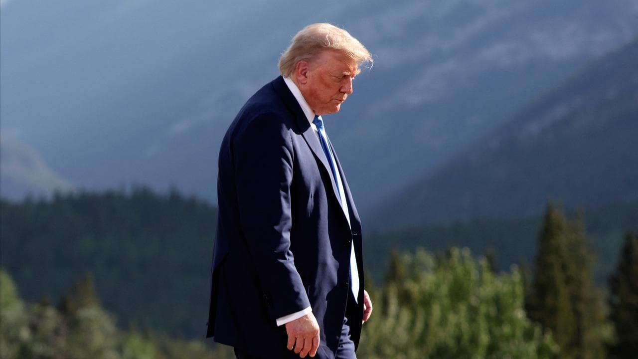 US President Donald Trump