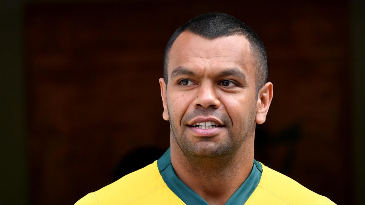 Kurtley Beale is seen before