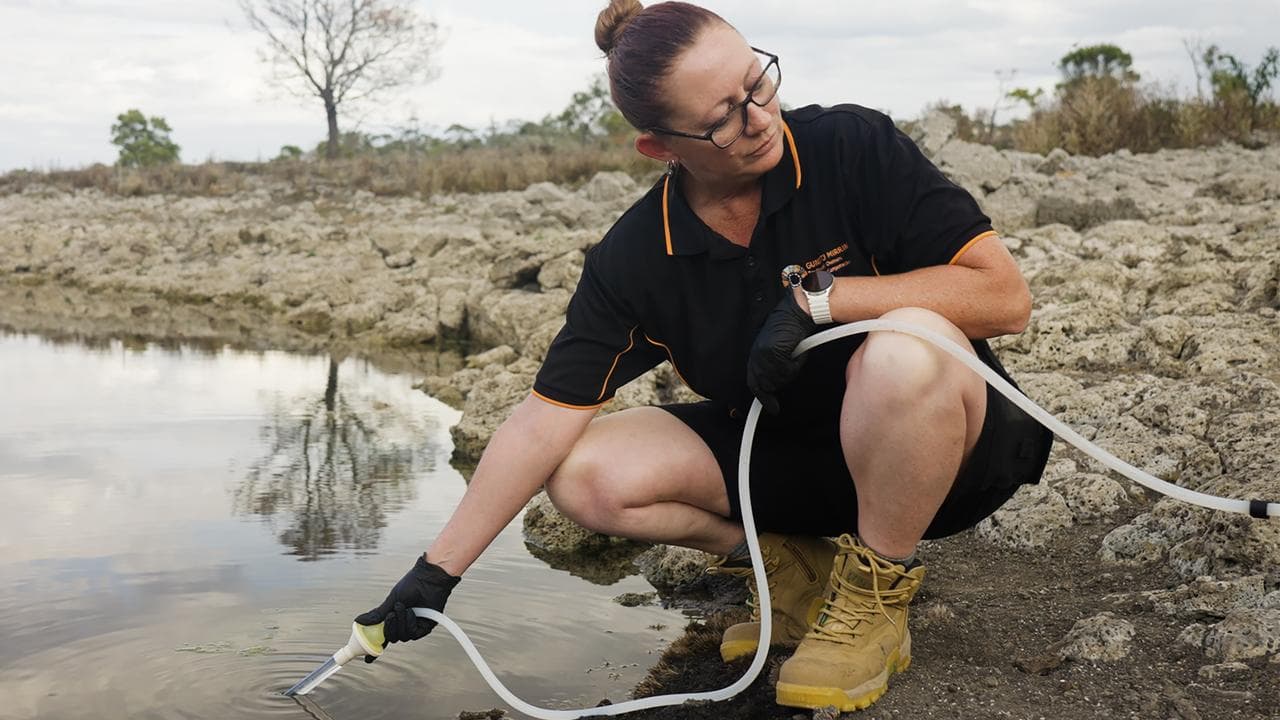 Gunitj Mirring water officer Nicole Hudson