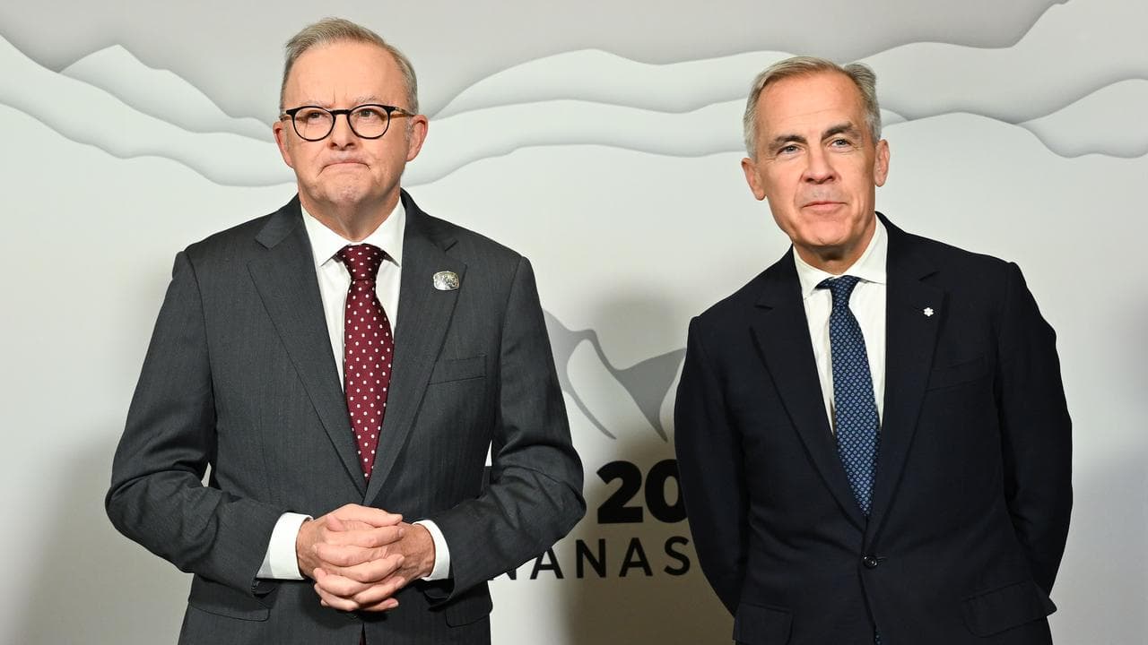 Anthony Albanese
speaks with Prime Minister of Canada Mark Carney