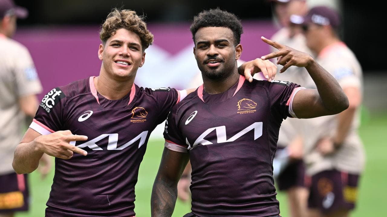 Reece Walsh (left) and Ezra Mam (right) 