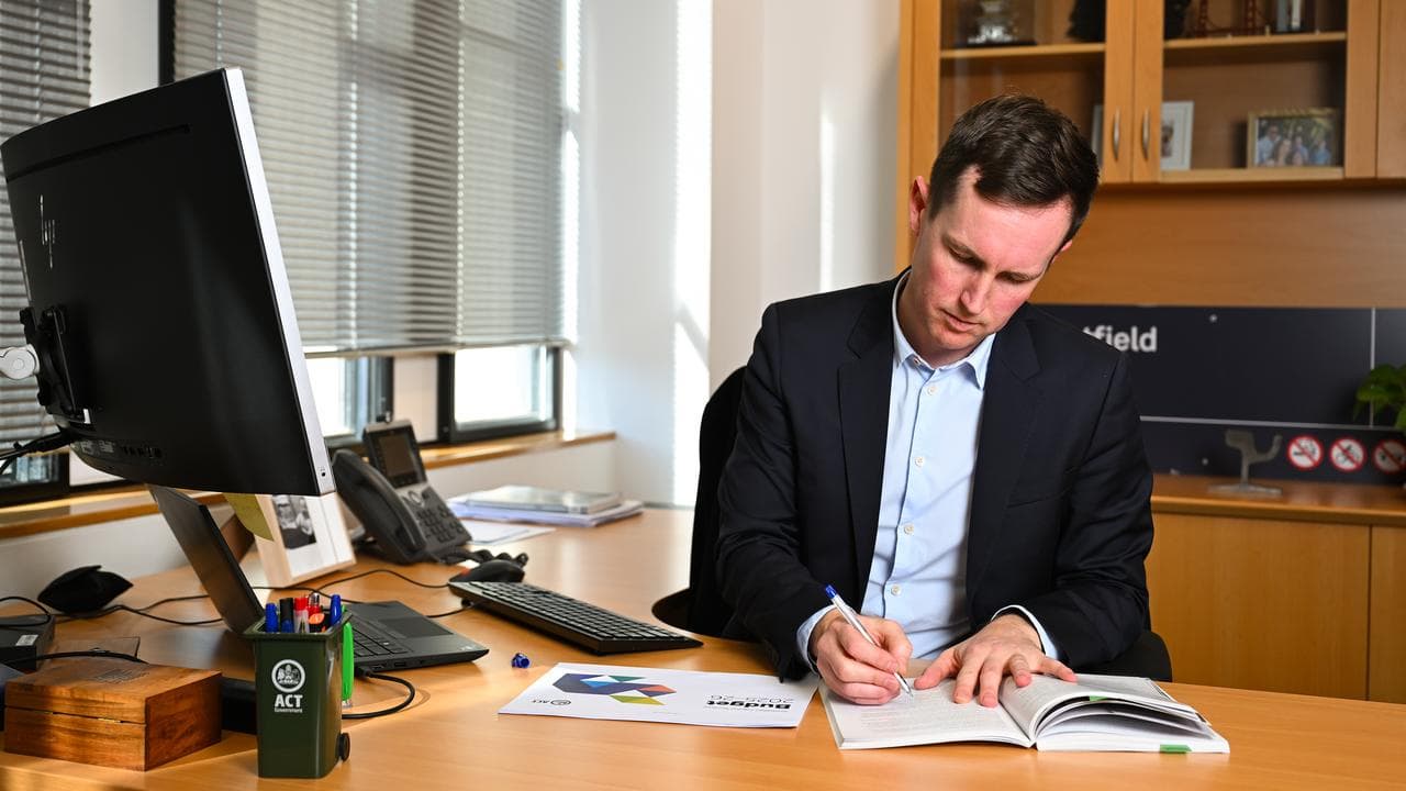 ACT Treasurer Chris Steel