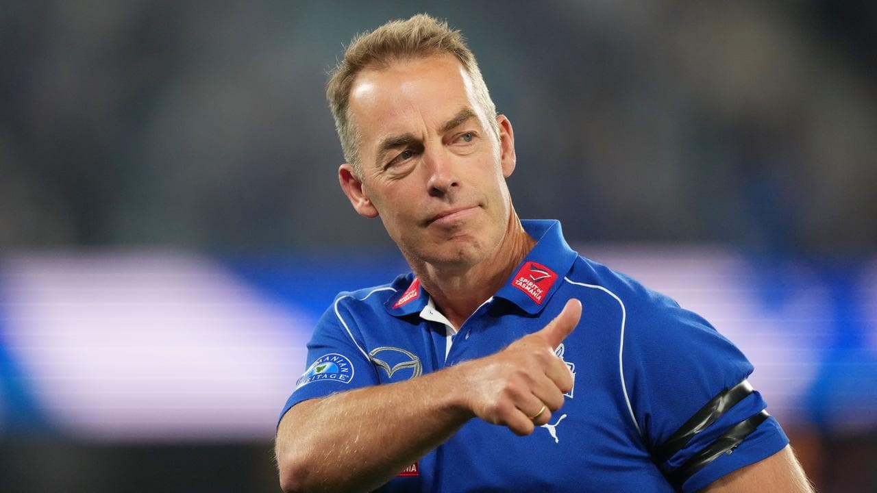 Coach of the Kangaroos Alastair Clarkson.