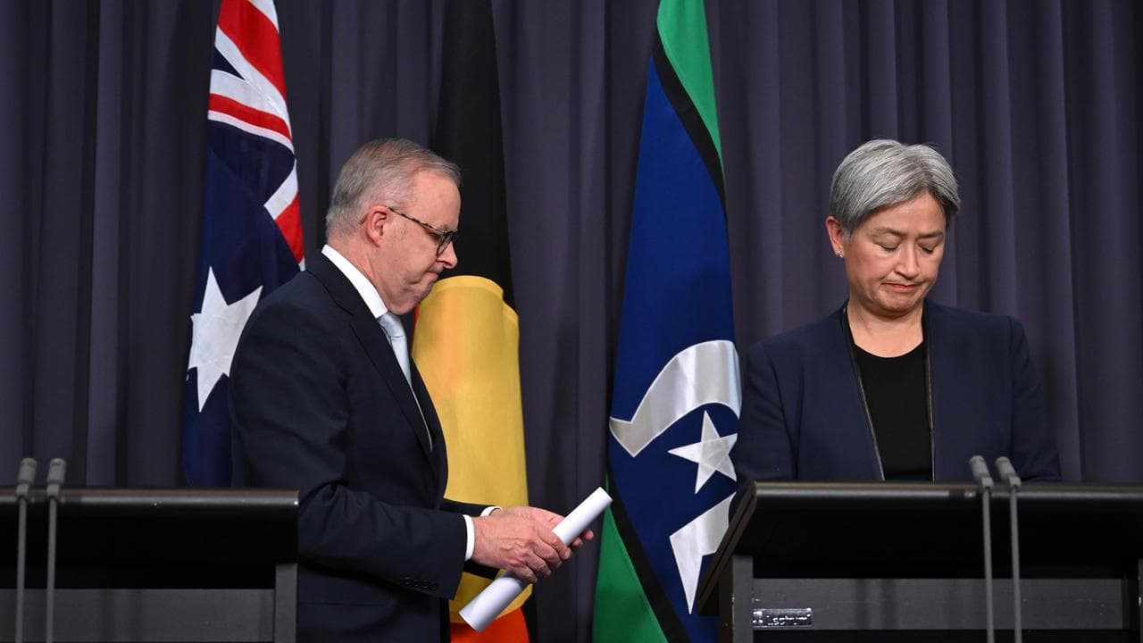 Anthony Albanese and Penny Wong