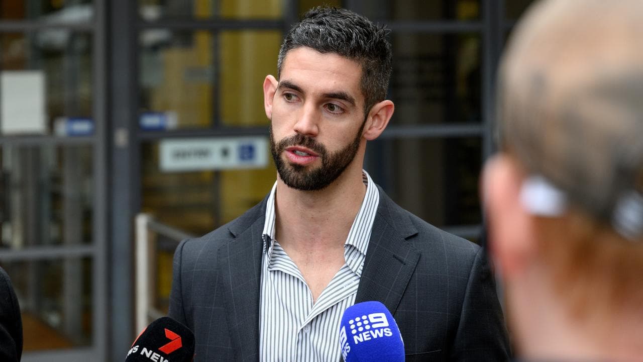 Ryan Donnelly answers questions from the media