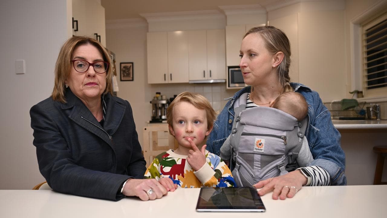 Jacinta Allan and a Melbourne family