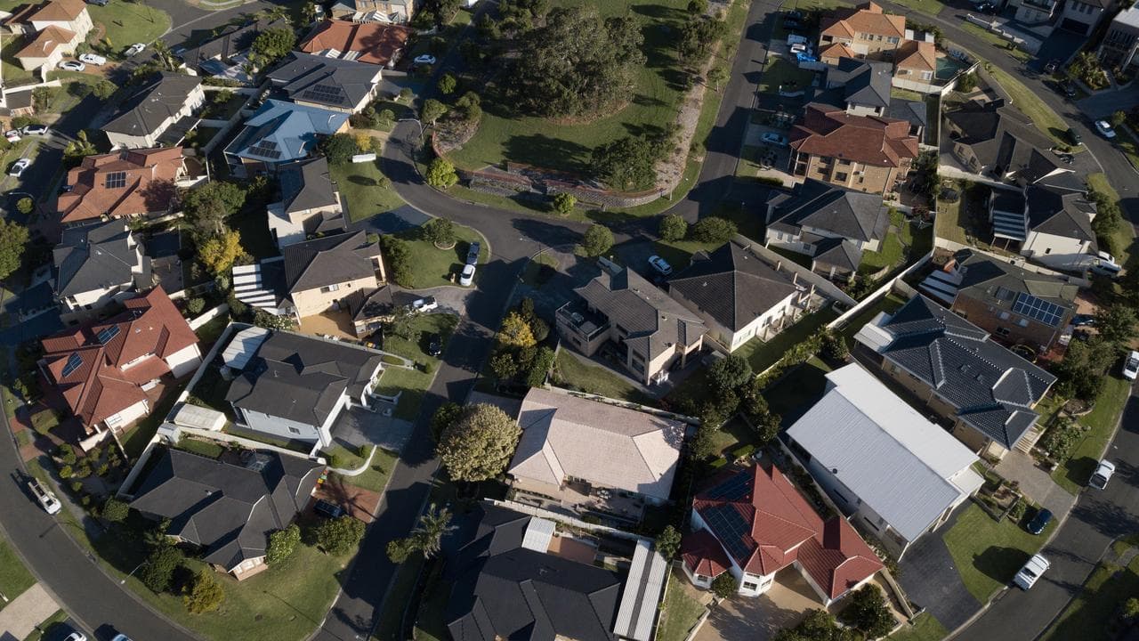 Homes in a suburb (file image)