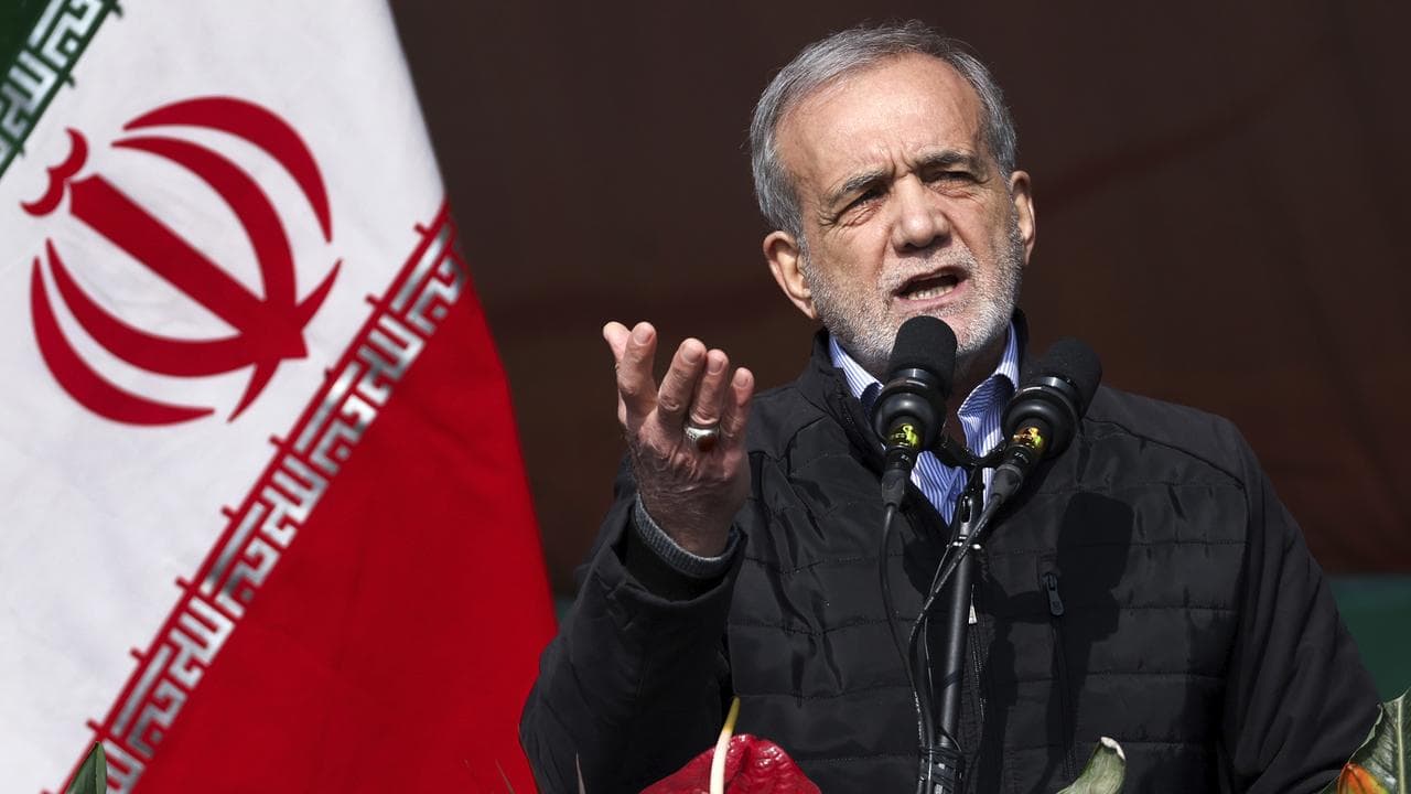 Iranian President Masoud Pezeshkian