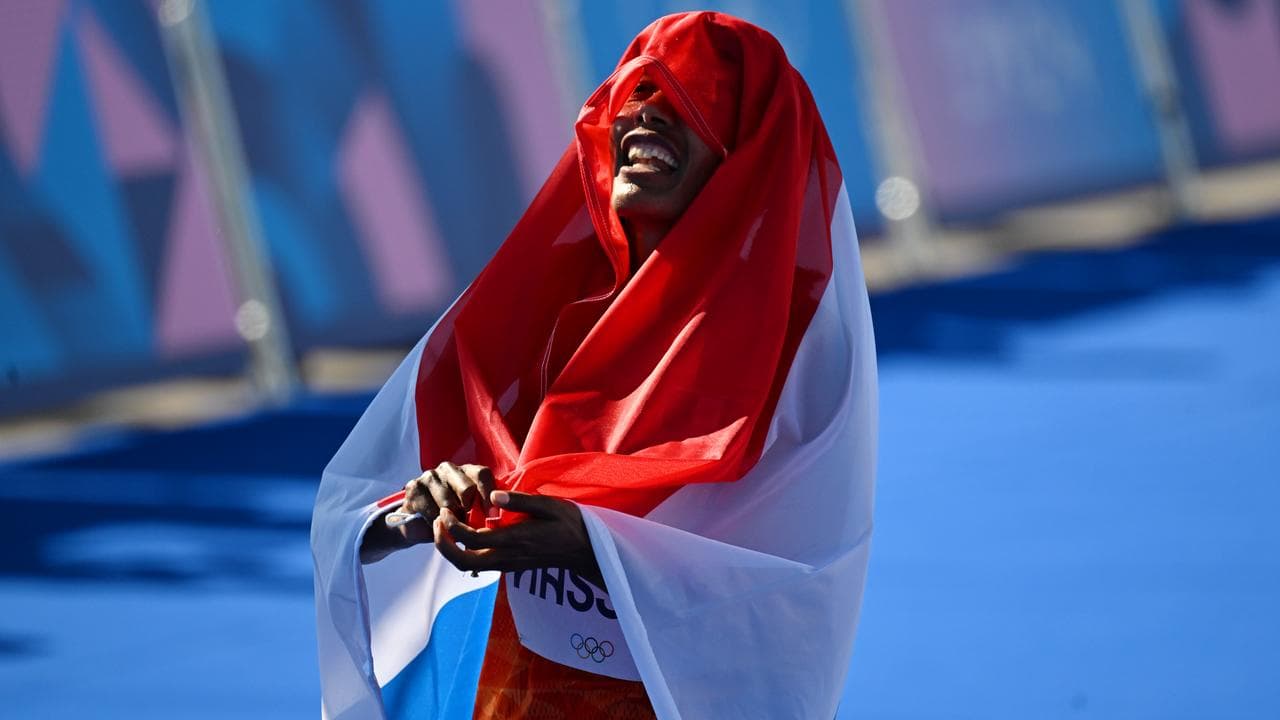 Sifan Hassan of the Netherlands