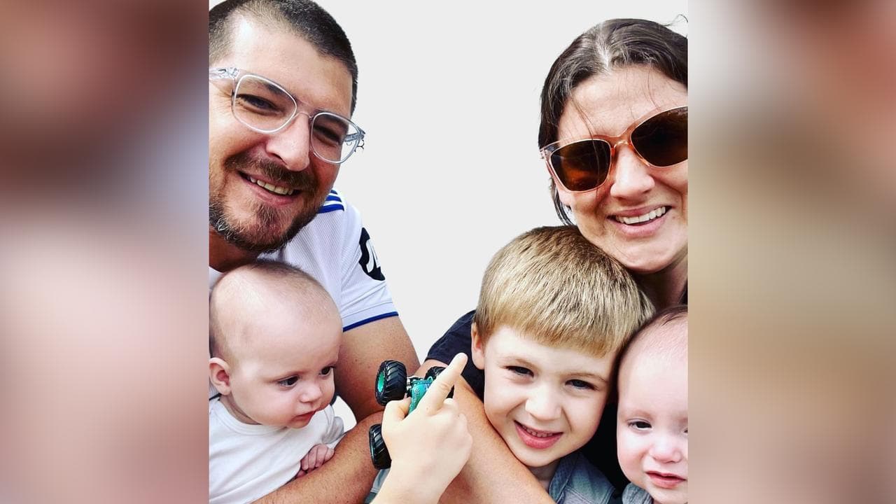 Craig Anderson and his family