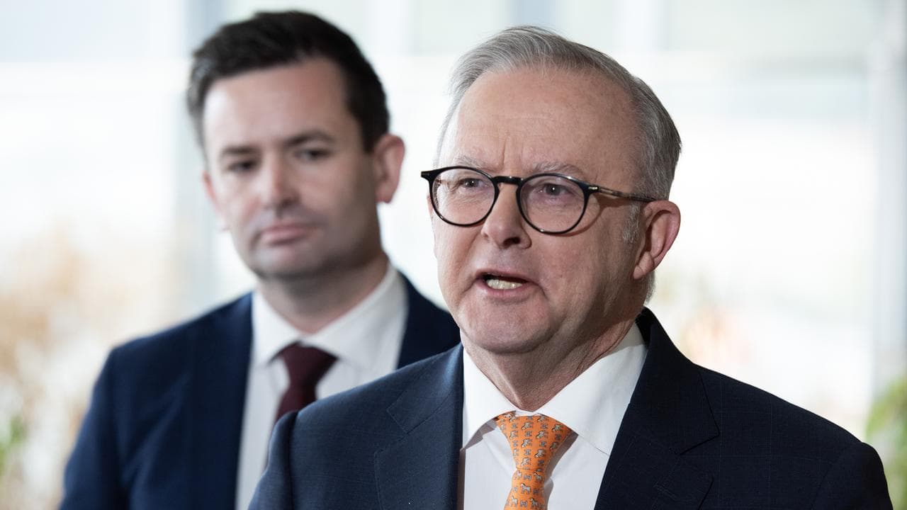 Dean Winter and Anthony Albanese