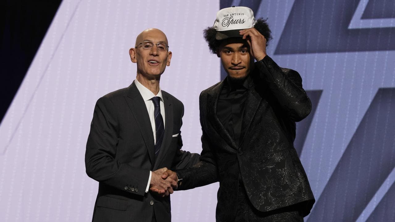 Dylan Harper poses for a photo