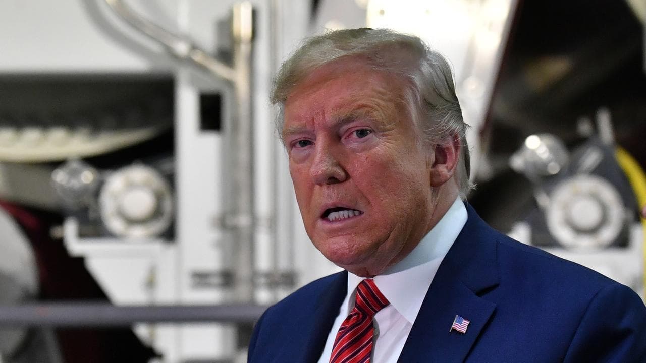 US President Donald Trump