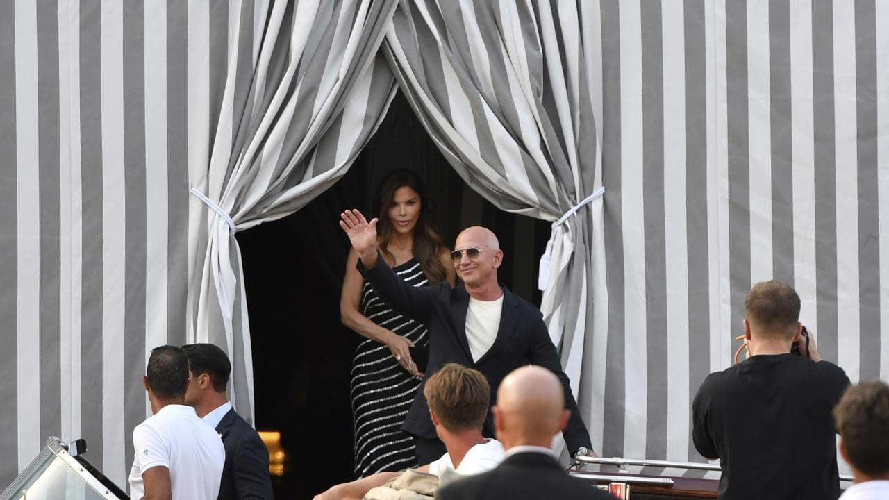 Italy Venice Bezos Wedding