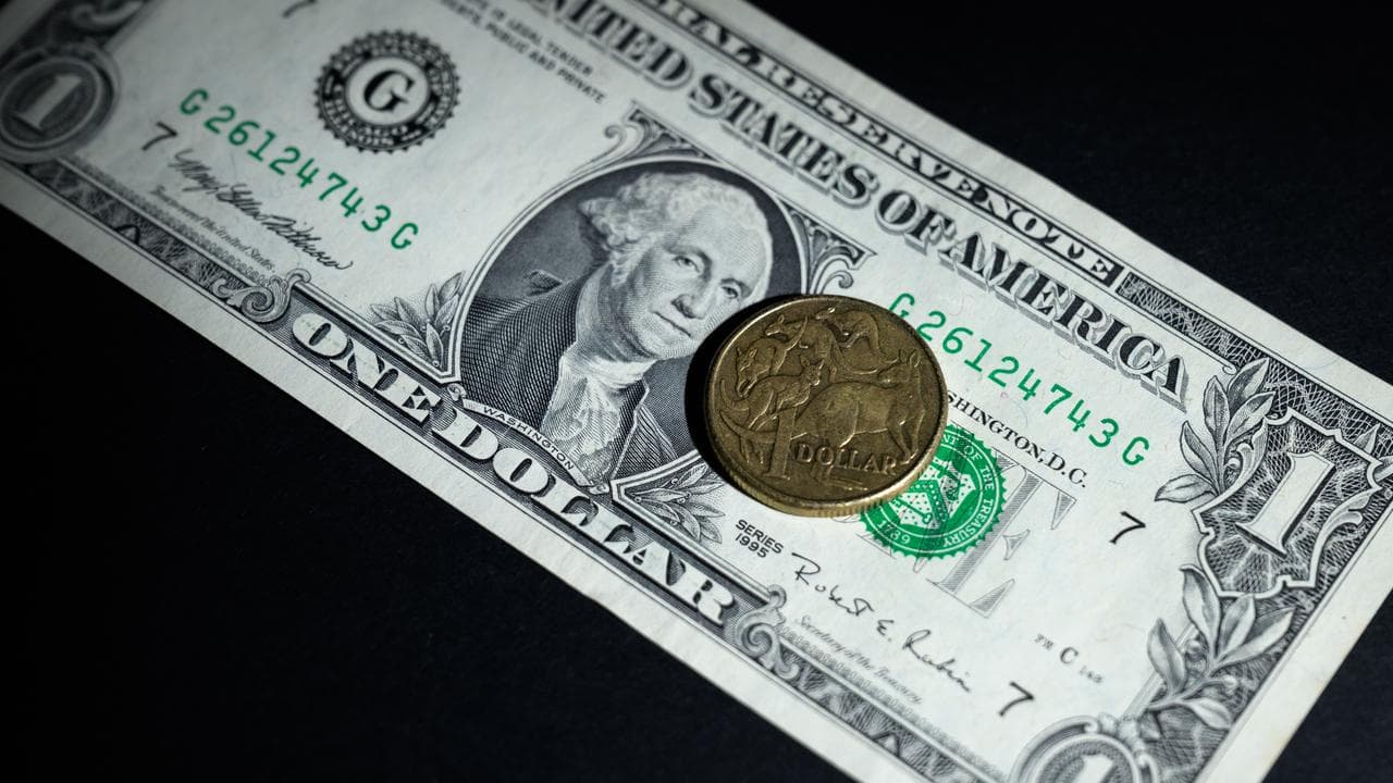 US and Australian dollars (file image)