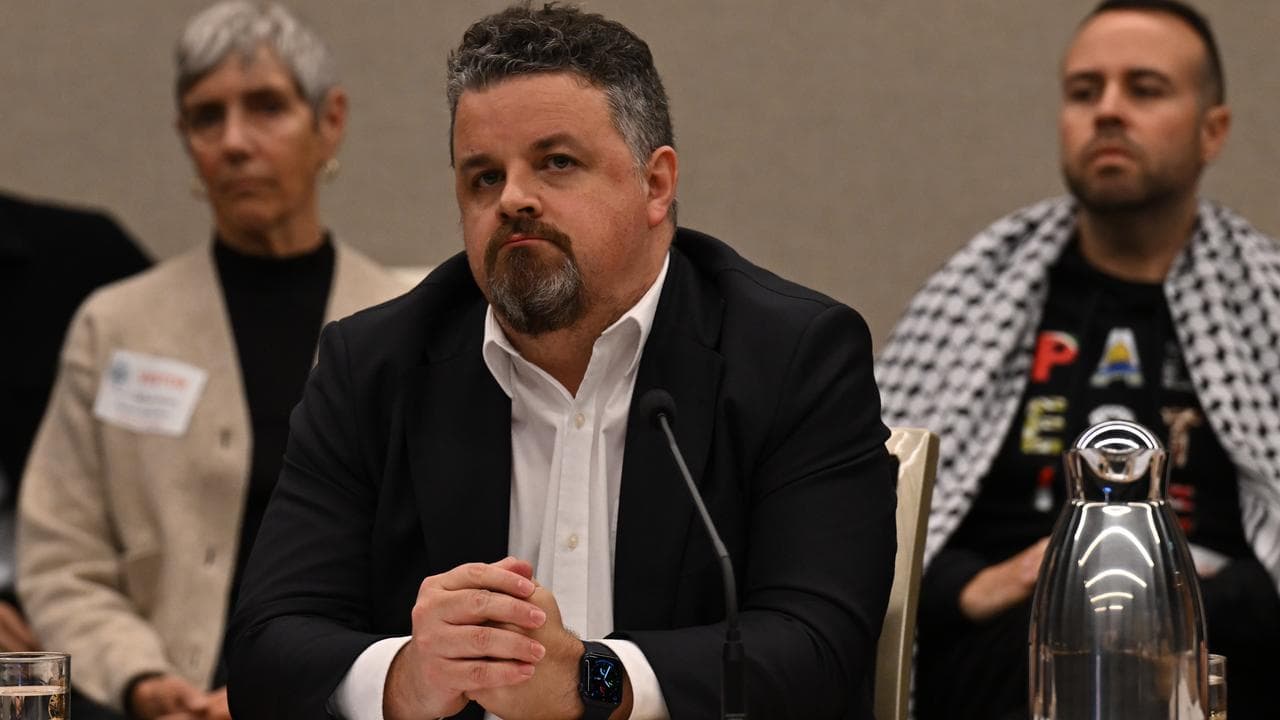 James Cullen (centre), Chief of Staff, to Premier Chris Minns