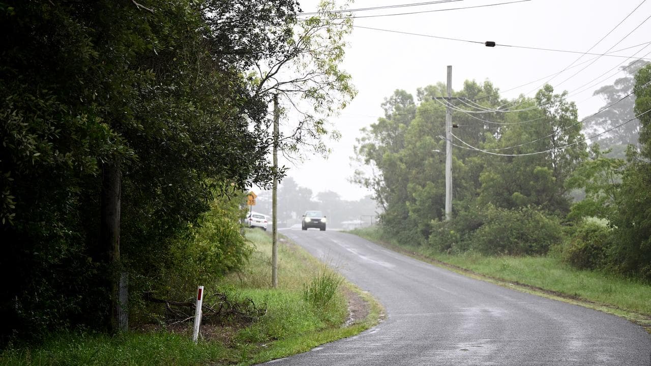 General view of where a caravan containing explosives was found