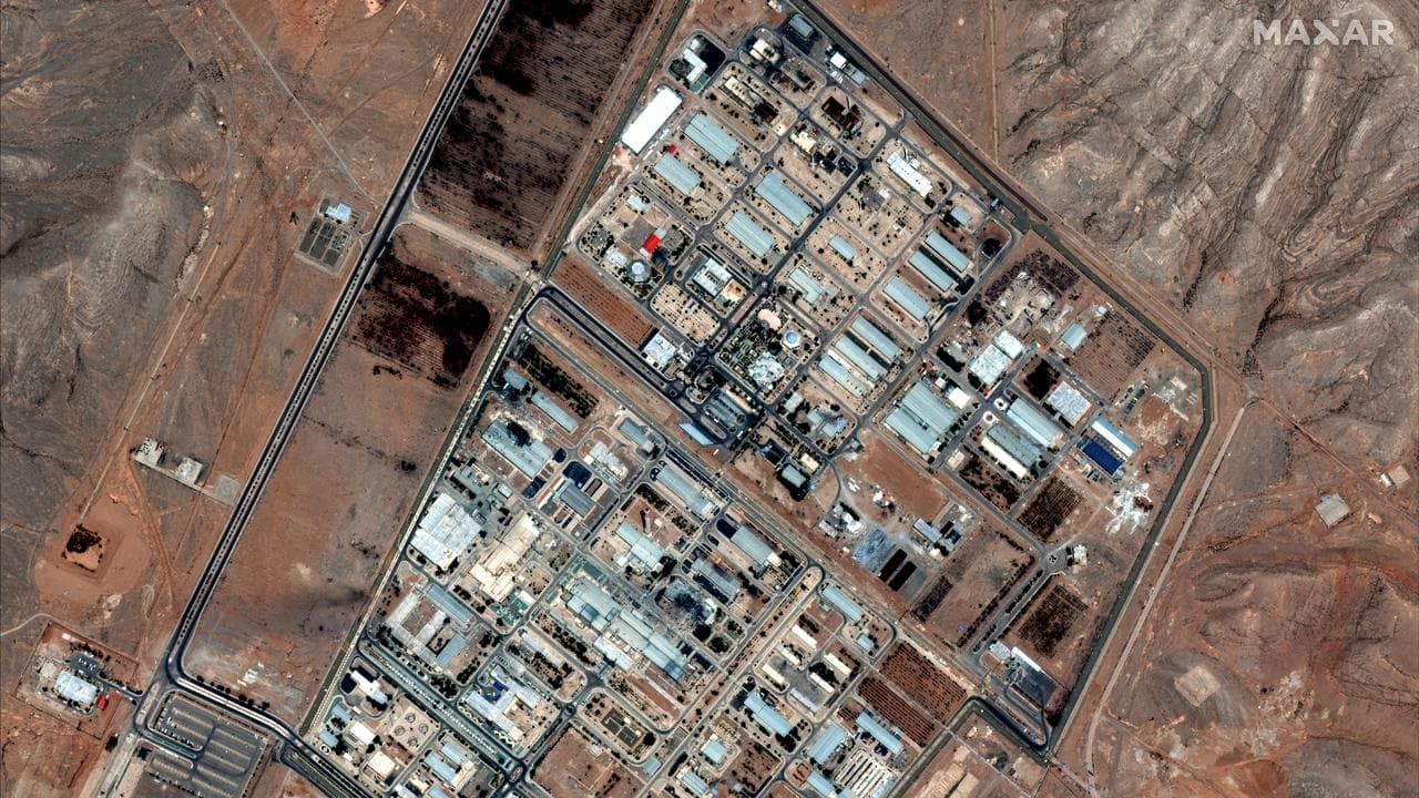 Isfahan enrichment facility in Iran