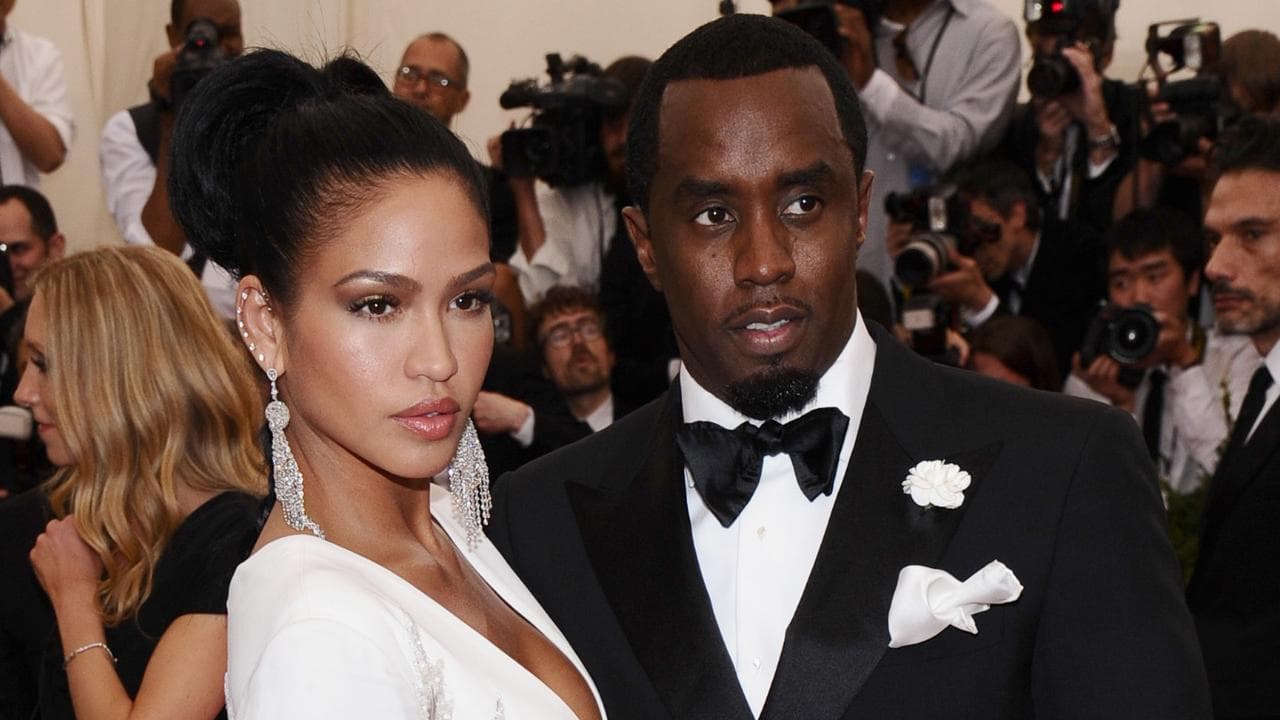 Cassie Ventura, left, and Sean 